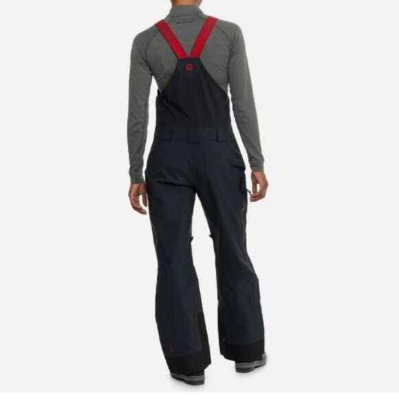 Marmot Women's Patrol Gore-Tex Bibs Ski Pants Size M Waterproof Black $450 New - Picture 2 of 11